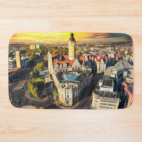 Item preview, Streets of Leipzig designed and sold by Sofia-Draws.