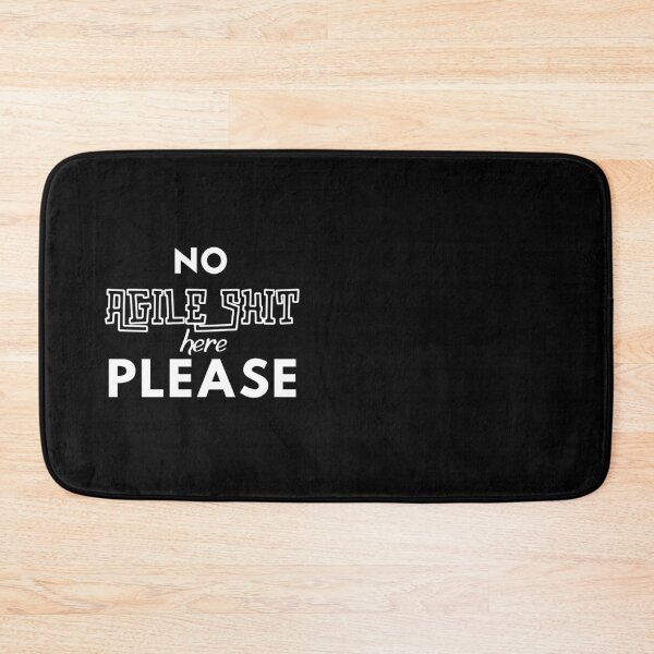 Item preview, No Agile Shit Here Please Funny 2 designed and sold by trendingatees.