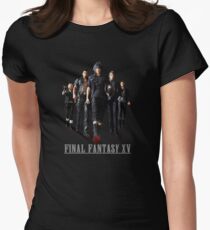 Final Fantasy XV - Black edition Women's Fitted T-Shirt
