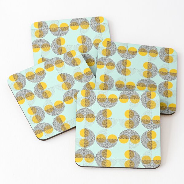 Item preview, Cycle pattern Art deco yellow designed and sold by Lefteris Betsis.