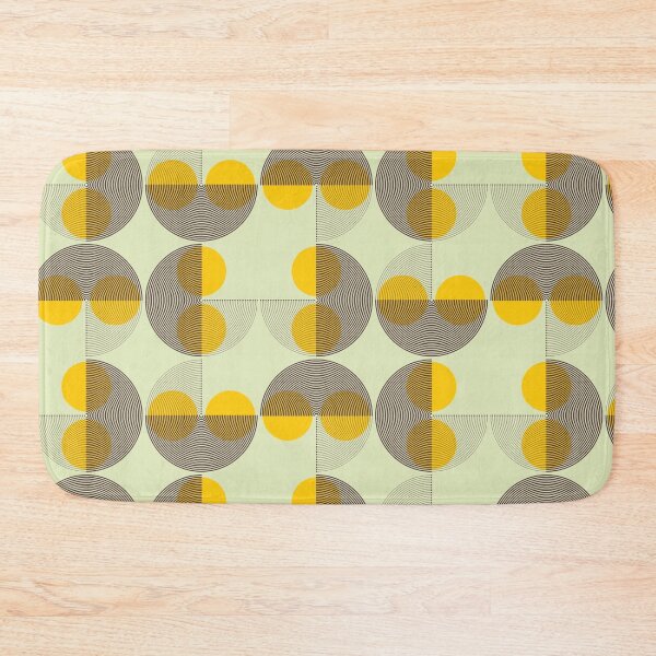 Item preview, Cycle pattern Art deco yellow designed and sold by Lefteris Betsis.