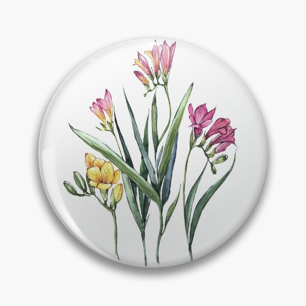 Item preview, freesias designed and sold by Niti-Niti.