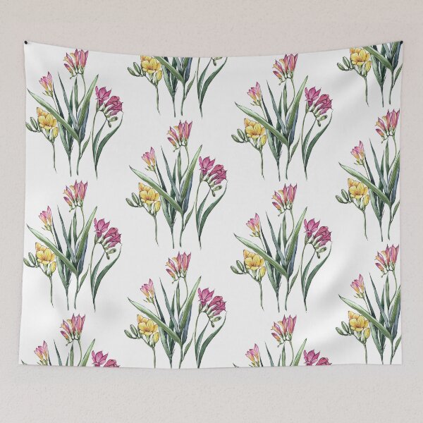 Item preview, freesias designed and sold by Niti-Niti.