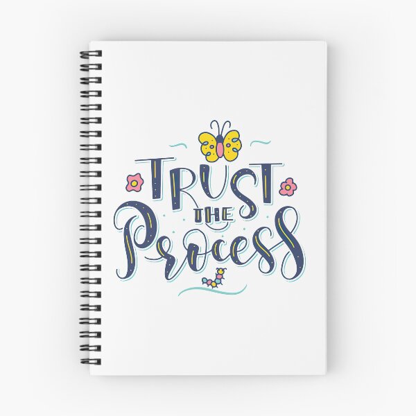 Item preview, Trust The Process, Bright colored letters, Positive Quote designed and sold by graphic-genie.