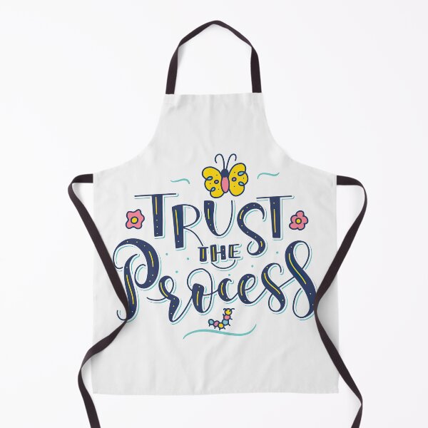 Item preview, Trust The Process, Bright colored letters, Positive Quote designed and sold by graphic-genie.