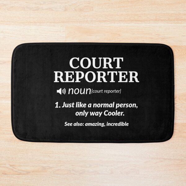 Item preview, Court Reporter Definition Gift designed and sold by AwesomeWorld1.