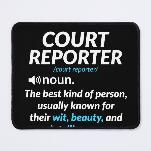Item preview, Court Reporter Definition Perfect Gift designed and sold by AwesomeWorld1.