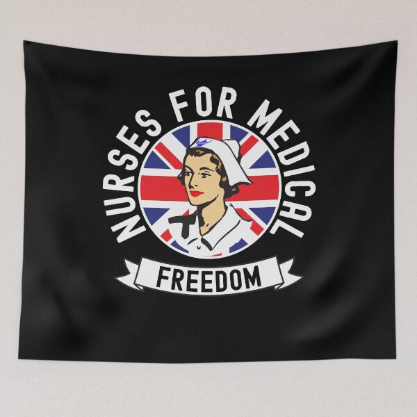 Item preview, Nurses For Medical Freedom  designed and sold by JollyKRogers.