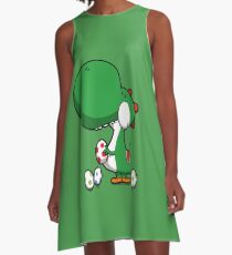 Egg Chuckin' Dinosaur A-Line Dress