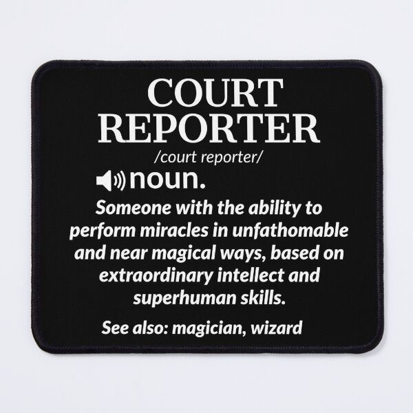 Item preview, Court Reporter Stenographer Definition Perfect Gift designed and sold by AwesomeWorld1.