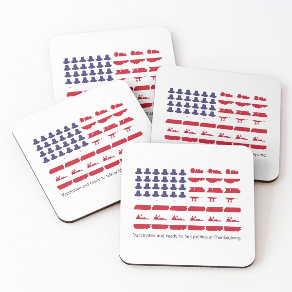 Item preview, Vaccinated and ready to talk politics at Thanksgiving designed and sold by taddd.
