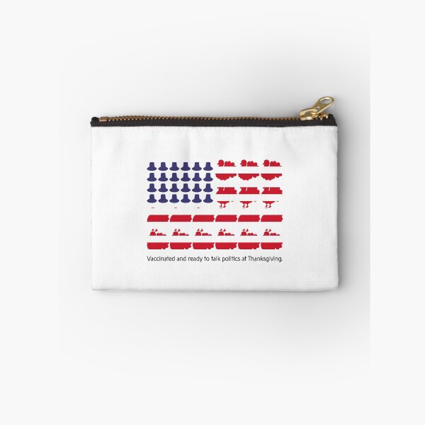Item preview, Vaccinated and ready to talk politics at Thanksgiving designed and sold by taddd.