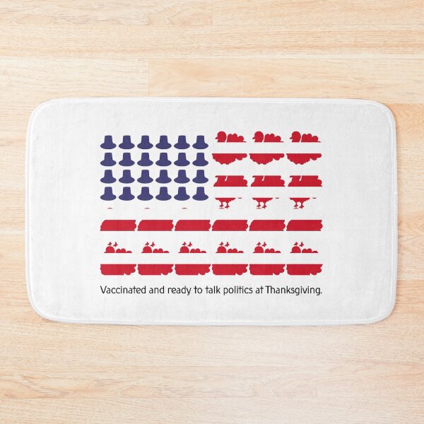 Item preview, Vaccinated and ready to talk politics at Thanksgiving designed and sold by taddd.
