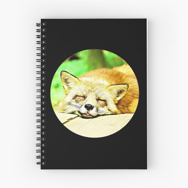 Item preview, Sleepy Fox Portrait designed and sold by RevolutionInPaint.