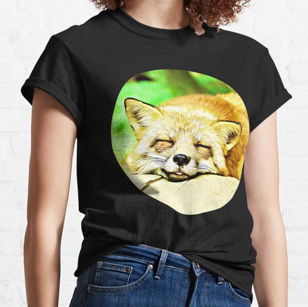 Item preview, Sleepy Fox Portrait designed and sold by KJCasey1982.