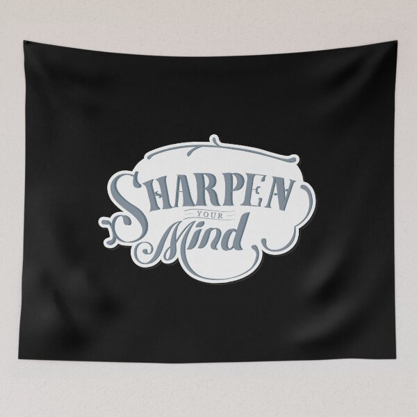 Item preview, Sharpen your mind  designed and sold by Wingshub.