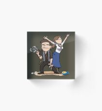 You know what, keep the girl. Dept is gone. Acrylic Block