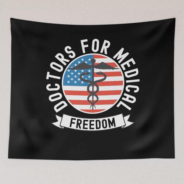 Item preview, Doctors For Medical Freedom  designed and sold by JollyKRogers.