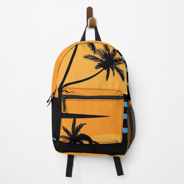 Item preview, Colorful Modern Sunset with Palm Trees  designed and sold by Scopestor.