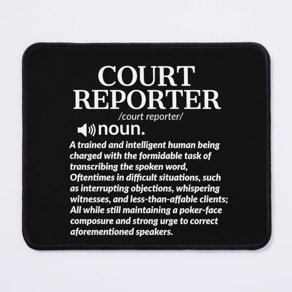 Item preview, Court Reporter Stenography Stenographer Gift designed and sold by AwesomeWorld1.