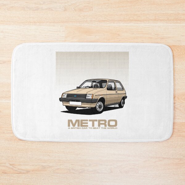 Item preview, Austin Metro Single Illustration - Gold designed and sold by RJWautographics.