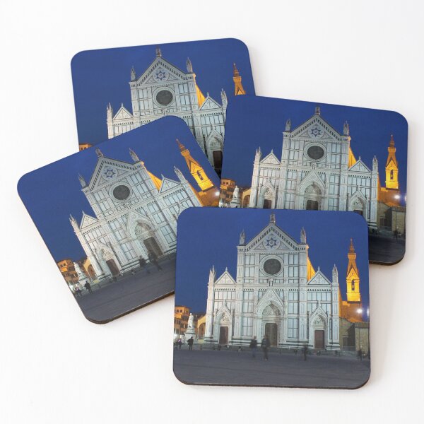 Item preview,  Blue Hour - Santa Croce Church in Florence, Italy designed and sold by Georgia Mizuleva.
