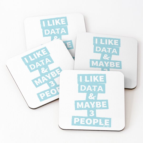 Item preview, I Like Data and Maybe 3 People designed and sold by Sky1I.