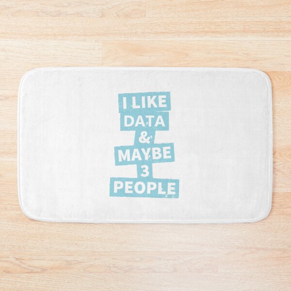 Item preview, I Like Data and Maybe 3 People designed and sold by Sky1I.
