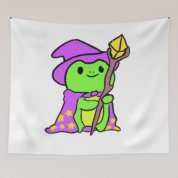 Item preview, wizard frog designed and sold by saacstix.