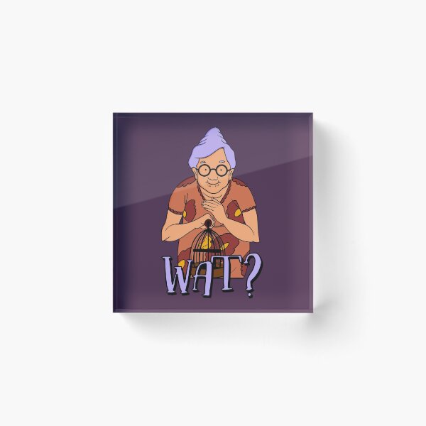 Item preview, Wat? Mrs. Roger's Neighborhood designed and sold by McPod.
