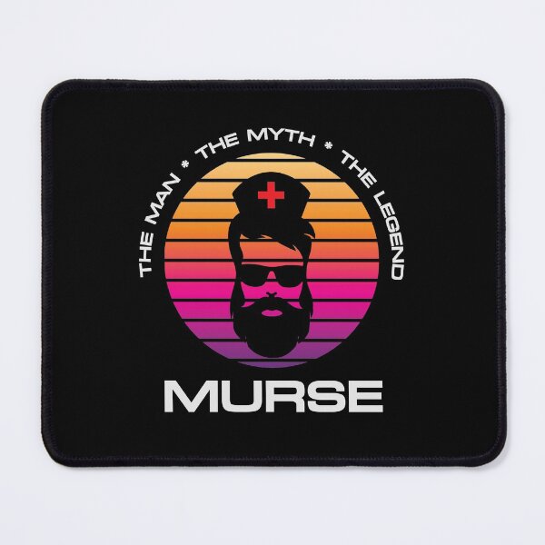 Item preview, Male Nurse Funny Murse, gift for men, man myth designed and sold by StairheadStore.
