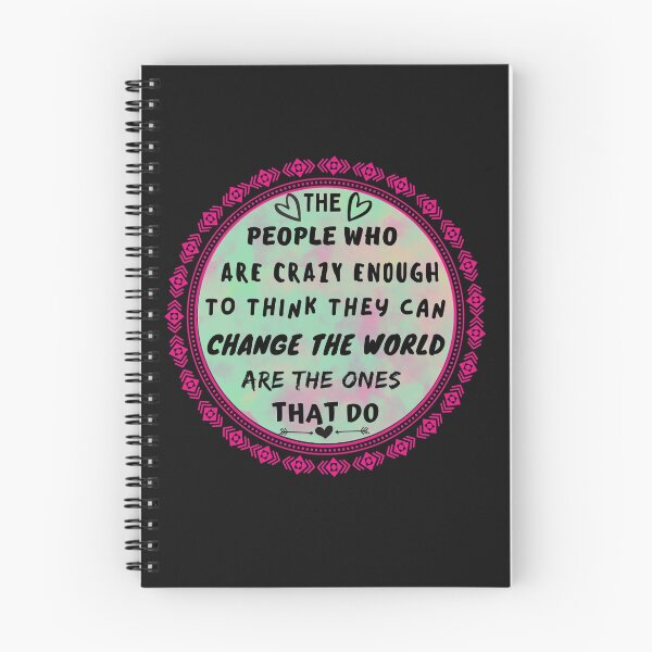 Item preview, The people who are crazy enough to think they can change the world are the ones that do designed and sold by KraftsbyDesign.