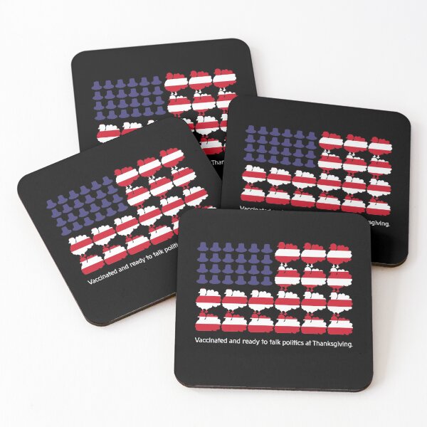 Item preview, Vaccinated and ready to talk politics at Thanksgiving designed and sold by taddd.