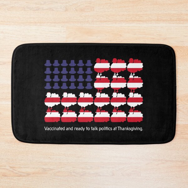Item preview, Vaccinated and ready to talk politics at Thanksgiving designed and sold by taddd.