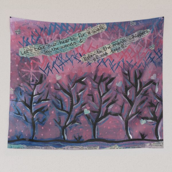 Item preview, Art Quote Heart Woods designed and sold by WonkeyCreations.