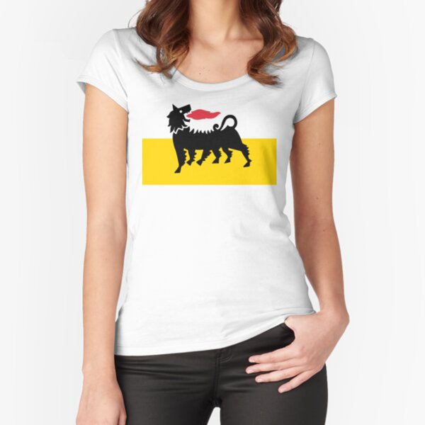 Flag of Eni Fitted Scoop T-Shirt