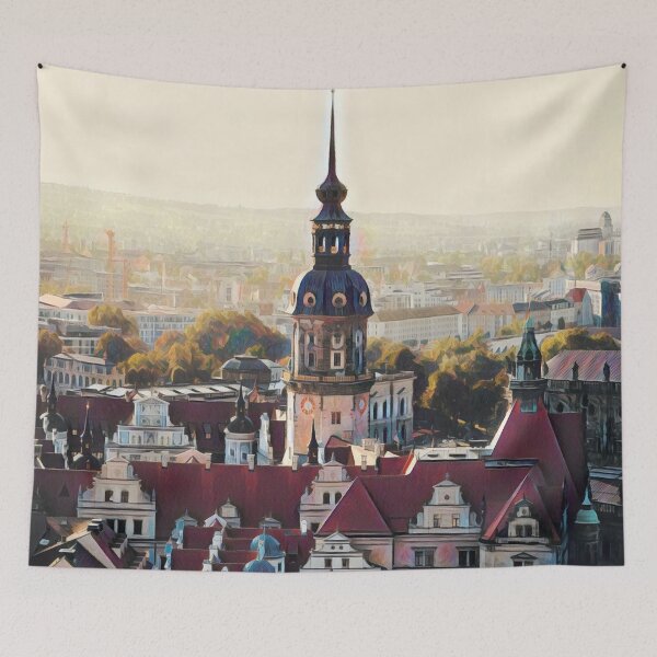 Item preview, Dresden Streets designed and sold by Sofia-Draws.