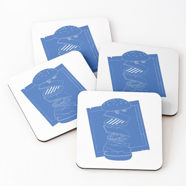 Item preview, Blueprint Burger designed and sold by FaceShirts.