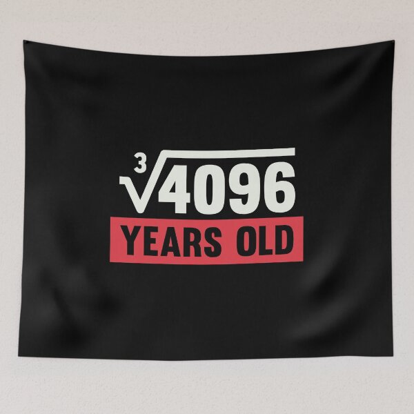 Item preview, Cube Root Of 4096 - 16 Years Old Birthday Gift  designed and sold by kindxinn.