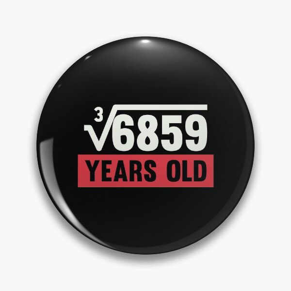 Item preview, Cube Root Of 6859 - 19 Years Old Birthday Gift  designed and sold by kindxinn.