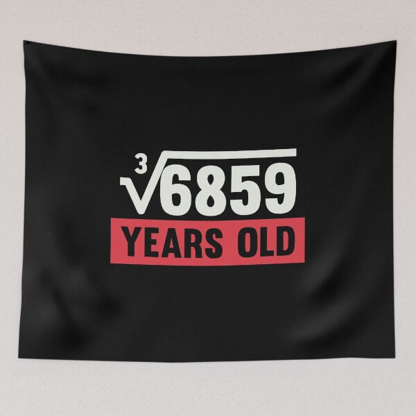 Item preview, Cube Root Of 6859 - 19 Years Old Birthday Gift  designed and sold by kindxinn.