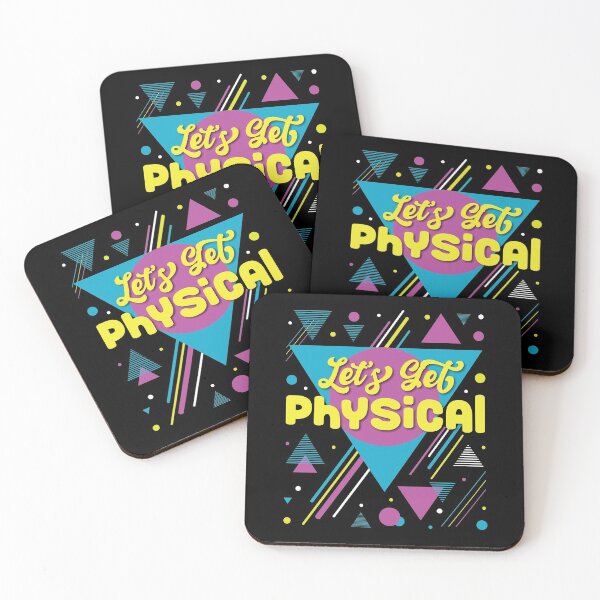 Item preview, Lets Get Physical 80s Totally Rad Fitness Workout designed and sold by GravitiTees.