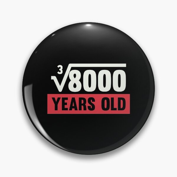 Item preview, Cube Root Of 8000 - 20 Years Old Birthday Gift  designed and sold by kindxinn.