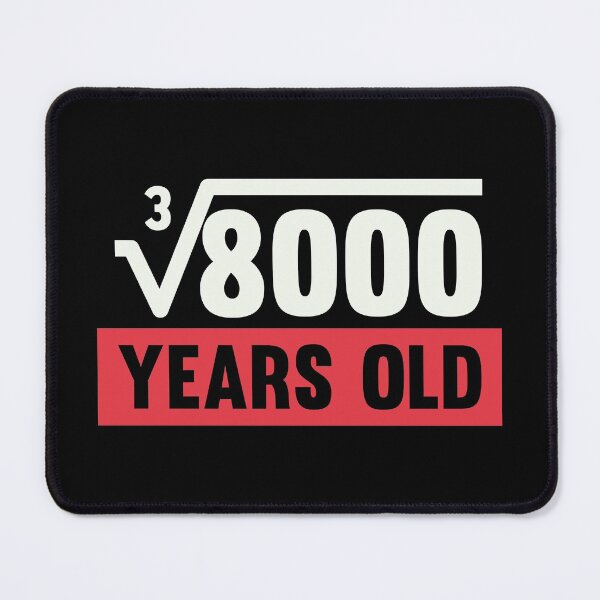 Item preview, Cube Root Of 8000 - 20 Years Old Birthday Gift  designed and sold by kindxinn.