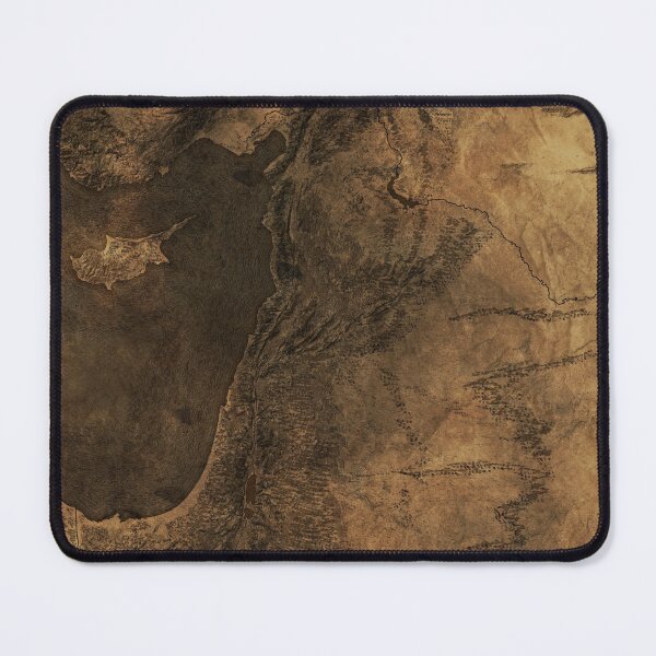 Item preview, The Lands of King David Israel Parchment Map designed and sold by Tiffany Munro.