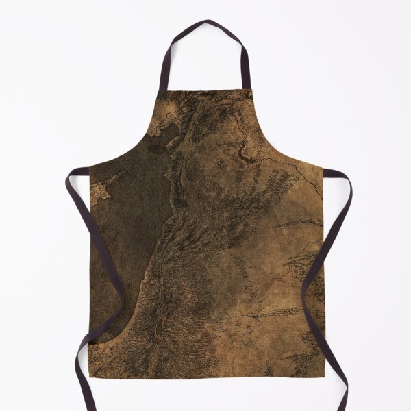 Item preview, The Lands of King David Israel Parchment Map designed and sold by Tiffany Munro.