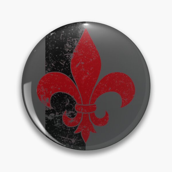 Item preview, Rose Fleur De Lis designed and sold by SideQuest - Scribbled Chaos!.