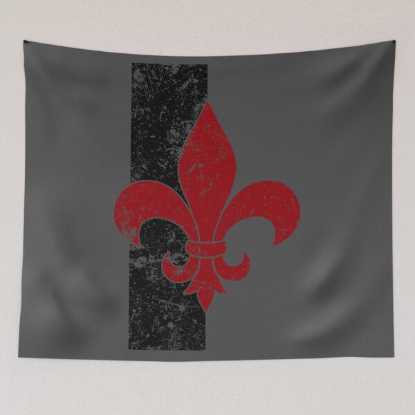 Item preview, Rose Fleur De Lis designed and sold by SideQuest - Scribbled Chaos!.