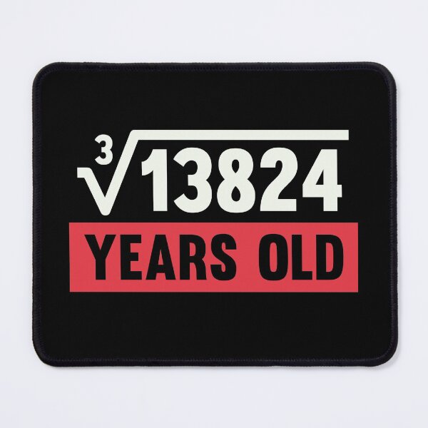 Item preview, Cube Root Of 13824 - 24 Years Old Birthday Gift  designed and sold by kindxinn.