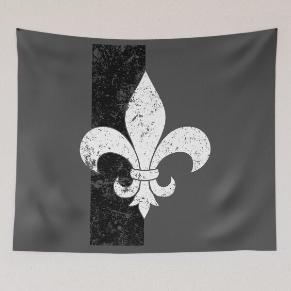 Item preview, Ebon Fleur De Lis designed and sold by SideQuest - Scribbled Chaos!.